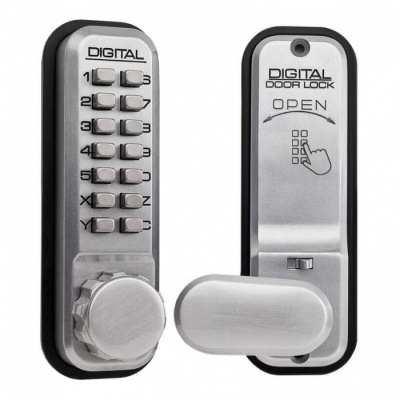 Lockey Digital 2430 Door Locks Latch bolt without Hold Back